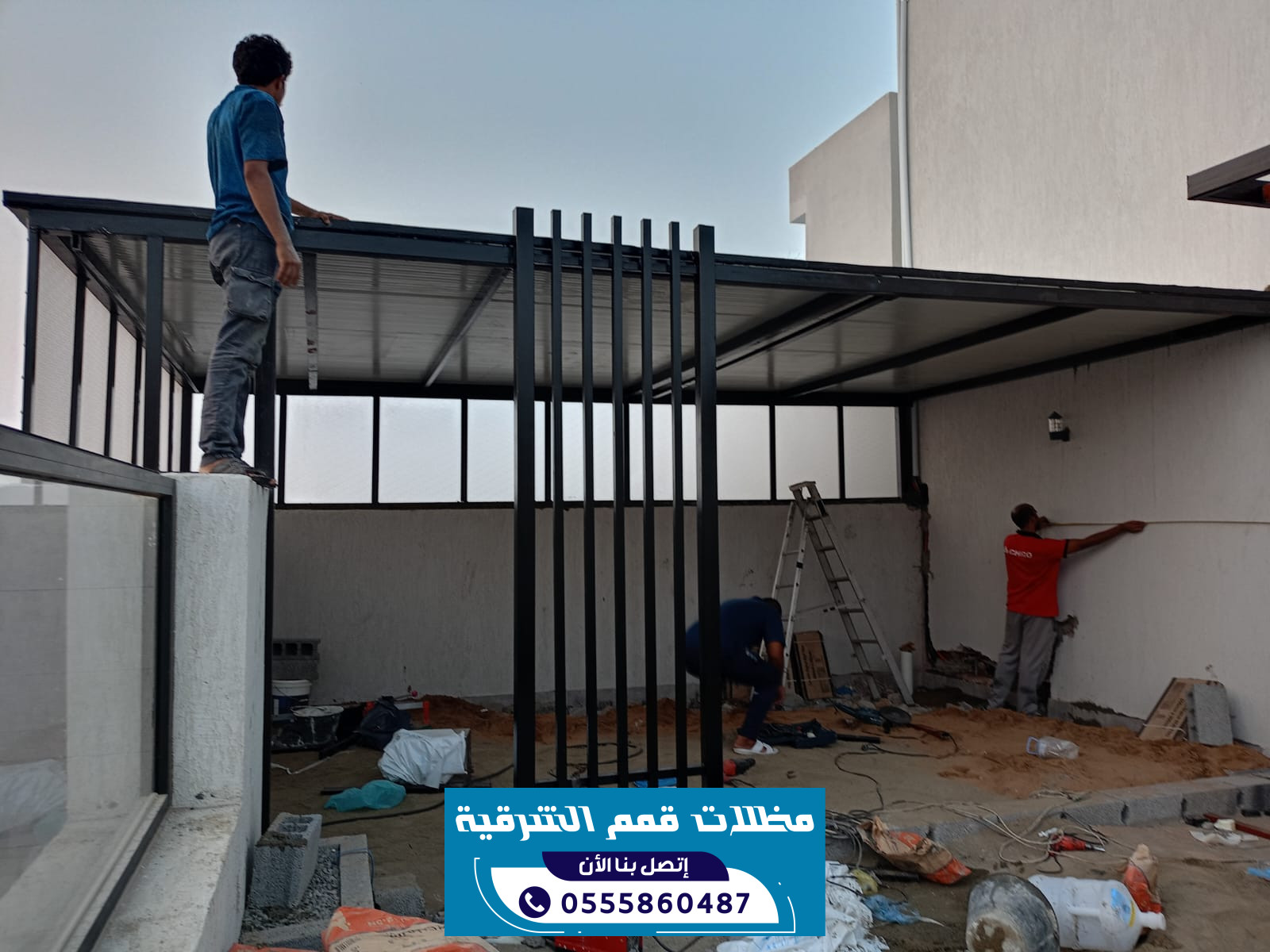 مقاول ساندوتش بانل حي الروضة بالخبر | توريد وتركيب | 0555860487
